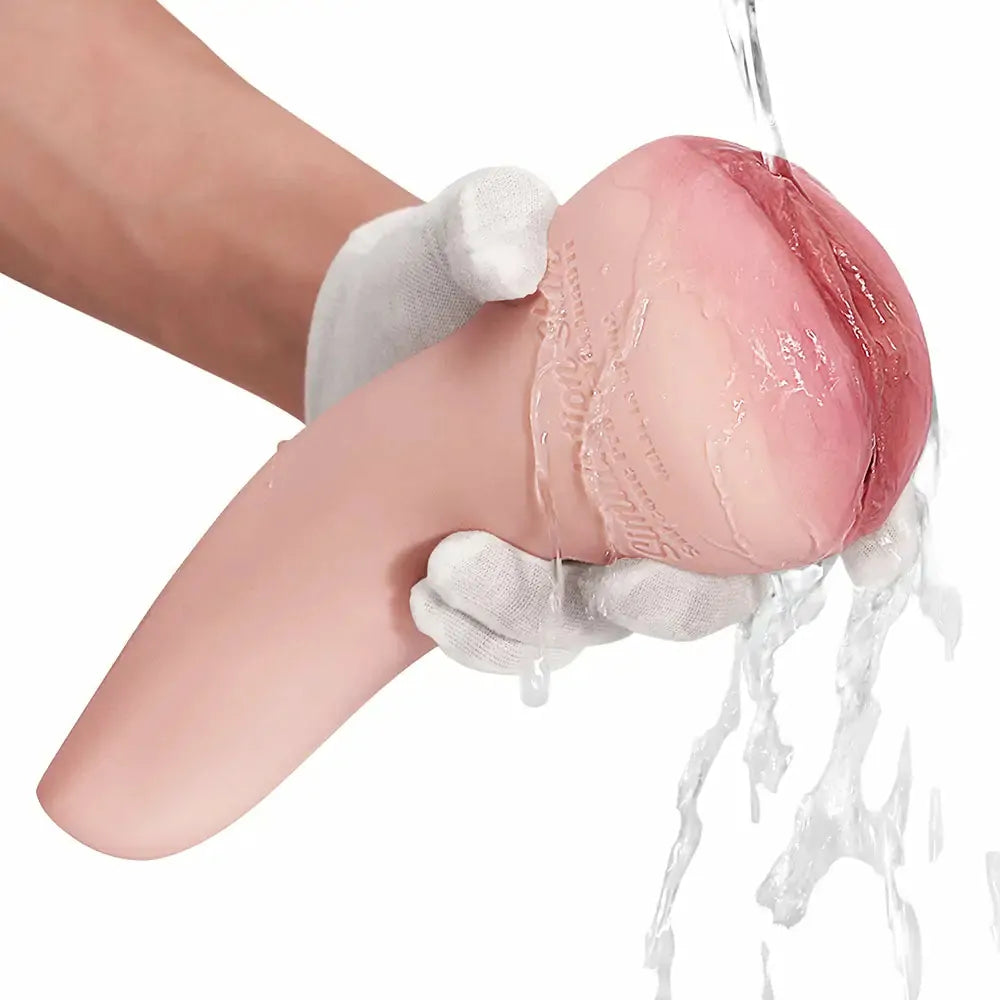 Dawn – 9.65-Inch Silicone Fake Vagina with Deep 6.8-Inch Tunnel