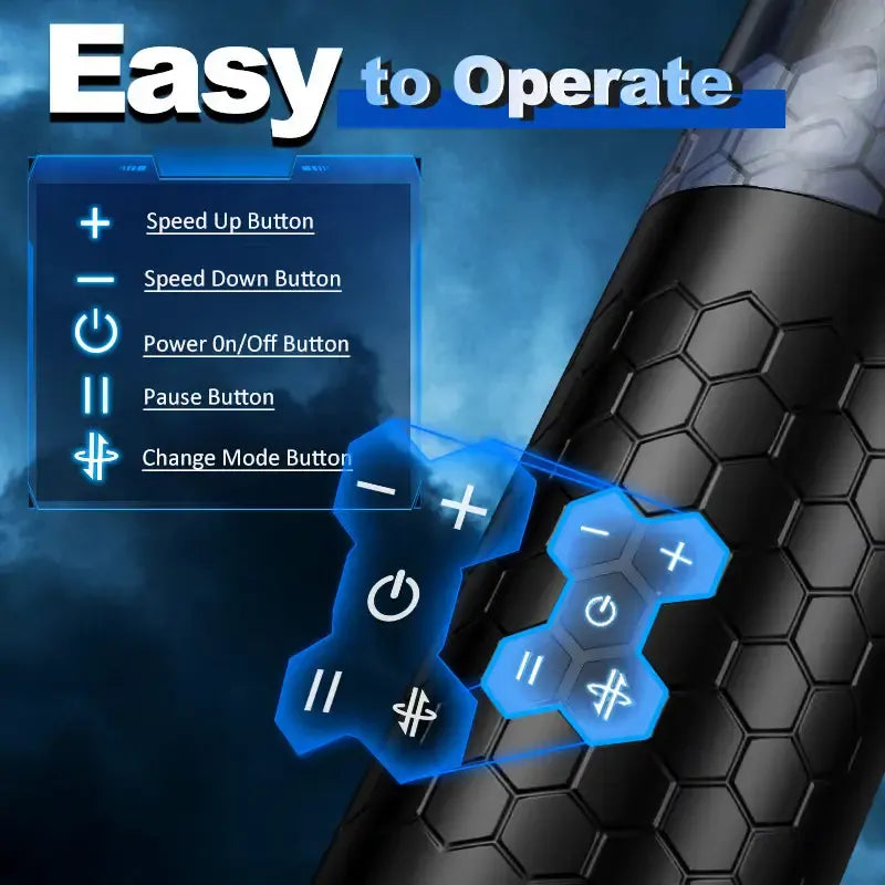 XR11: Hands Free Masturbator with Thrusting, Rotation & Suction Base
