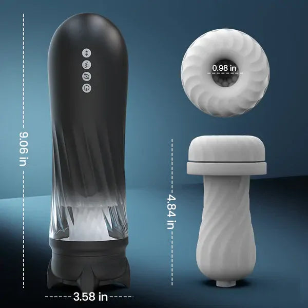 XT3: Male Masturbator with 500 SPM Thrusting, Twist Motion & Heating