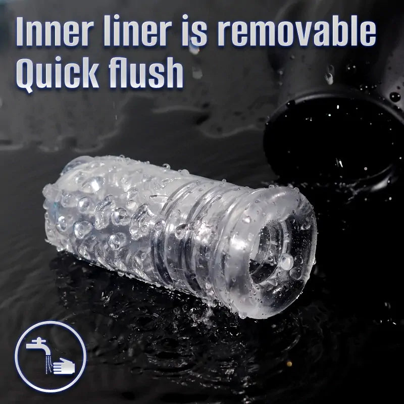 XS3: Male Masturbator with 9 Vibration & 5 Suction Modes