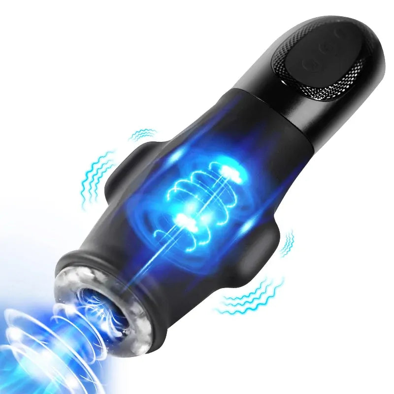 XS3: Male Masturbator with 9 Vibration & 5 Suction Modes