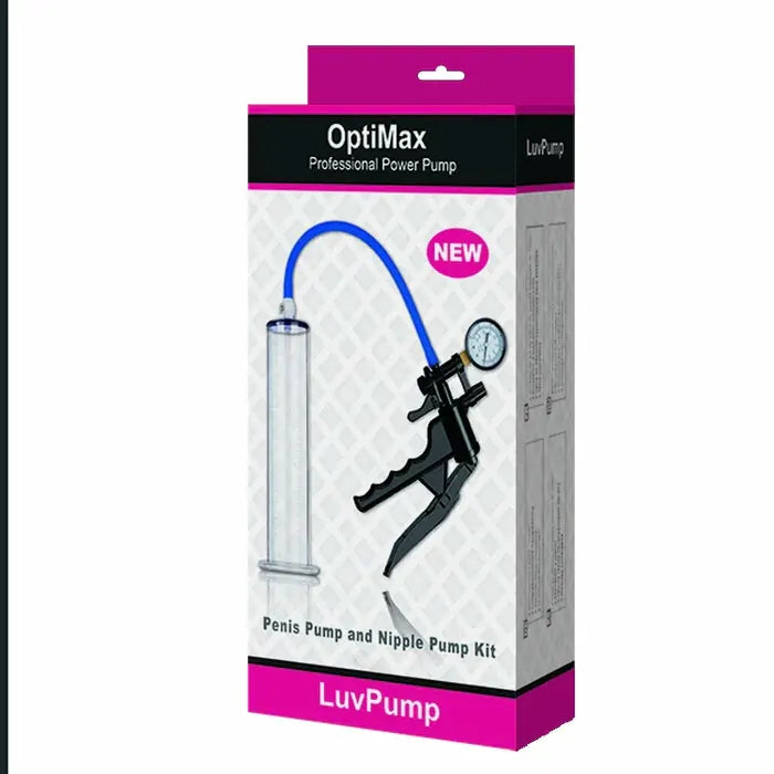 OptiMax Manual Penis Pump with Comfort Grip & Steady Vacuum