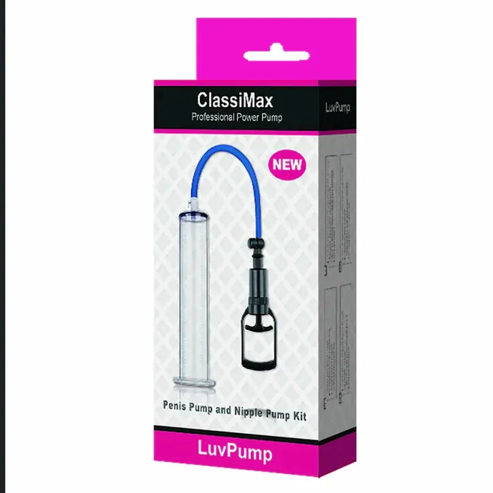 ClassiMax Manual Penis Pump with Steady Vacuum & Pressure Release