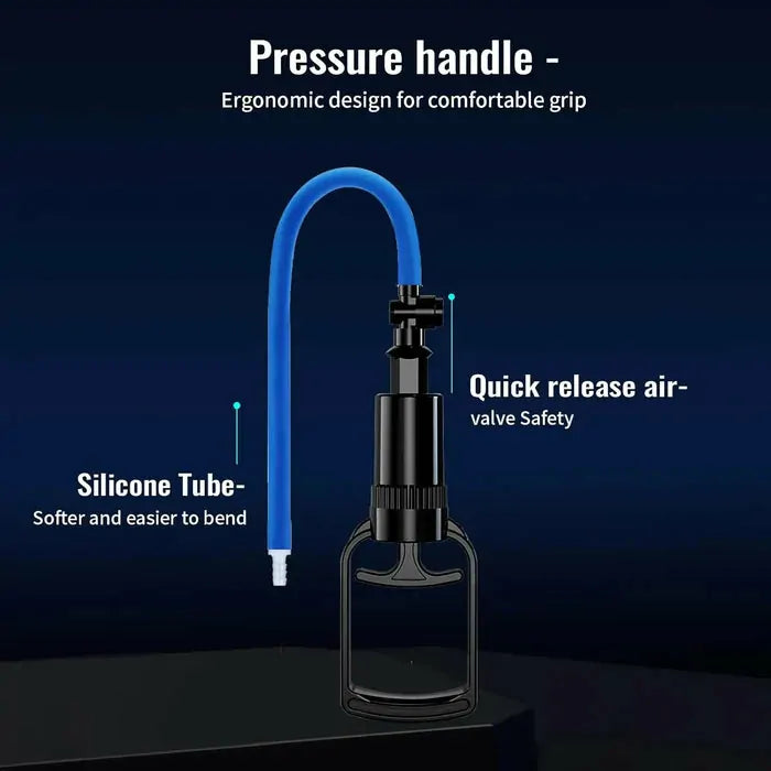 ClassiMax Manual Penis Pump with Steady Vacuum & Pressure Release