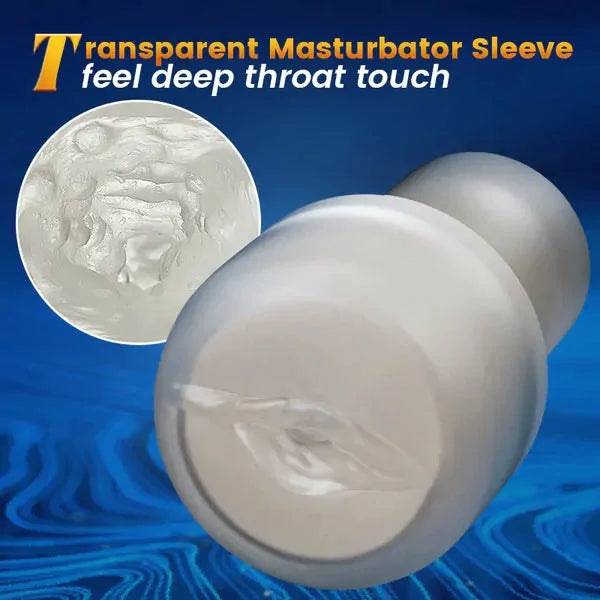 Bathfun Water Penis Pump with 3 Suction Modes & Swirl Jets