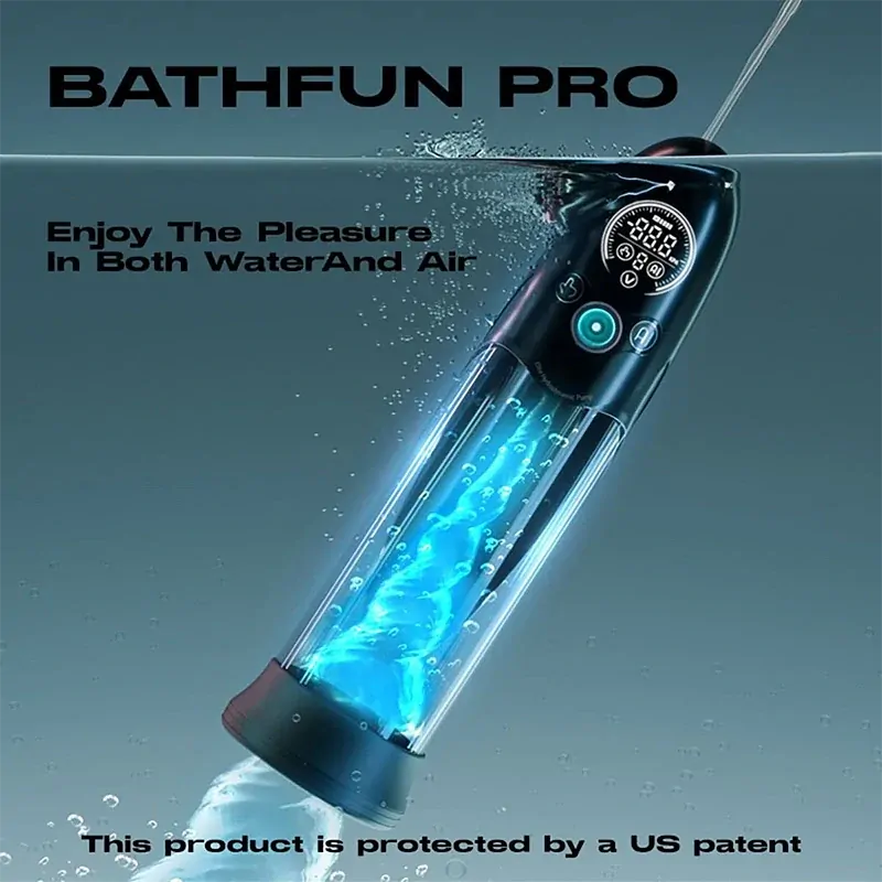 LuvPump Bathfun Pro: Smart Water Therapy Penis Pump