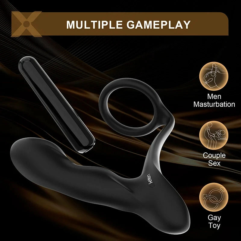 PM1: Leten Raptor Prostate Massager with Hollow Vibration Channel