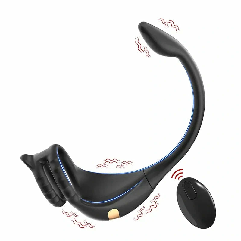 PM2: 3-in-1 Dual-Motor Prostate Massager with App/Remote Control