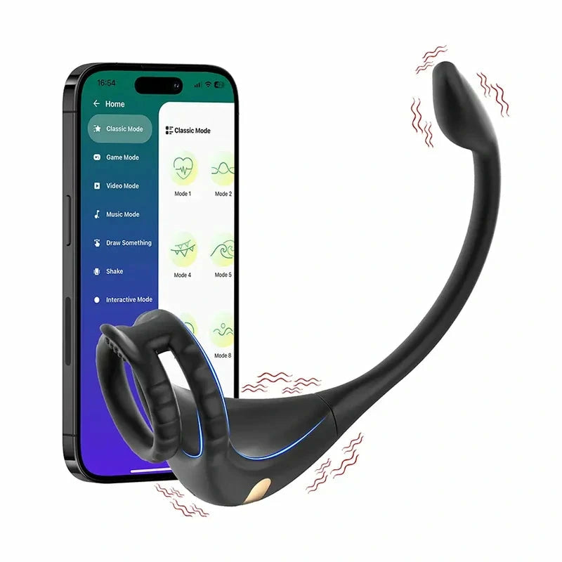 PM2: 3-in-1 Dual-Motor Prostate Massager with App/Remote Control