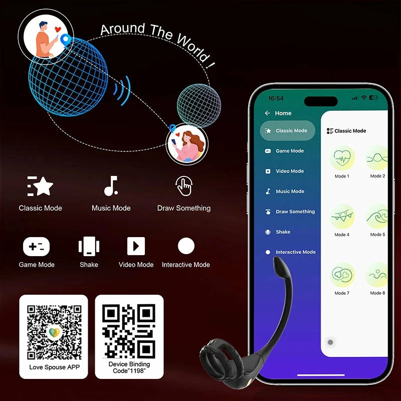 PM2: 3-in-1 Dual-Motor Prostate Massager with App/Remote Control
