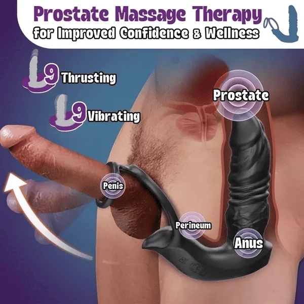 PM7: Realistic Thrusting Prostate Massager with App and Remote Control