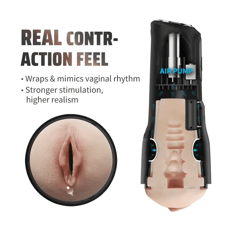 XS7: Automatic Masturbator with Gen 2 Clamping, Suction & Vibes