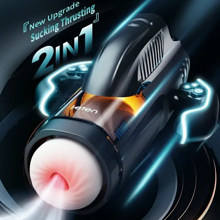 Leten Bermuda Storm: Automatic Masturbator with Sucking, Thrusting & Real Heat