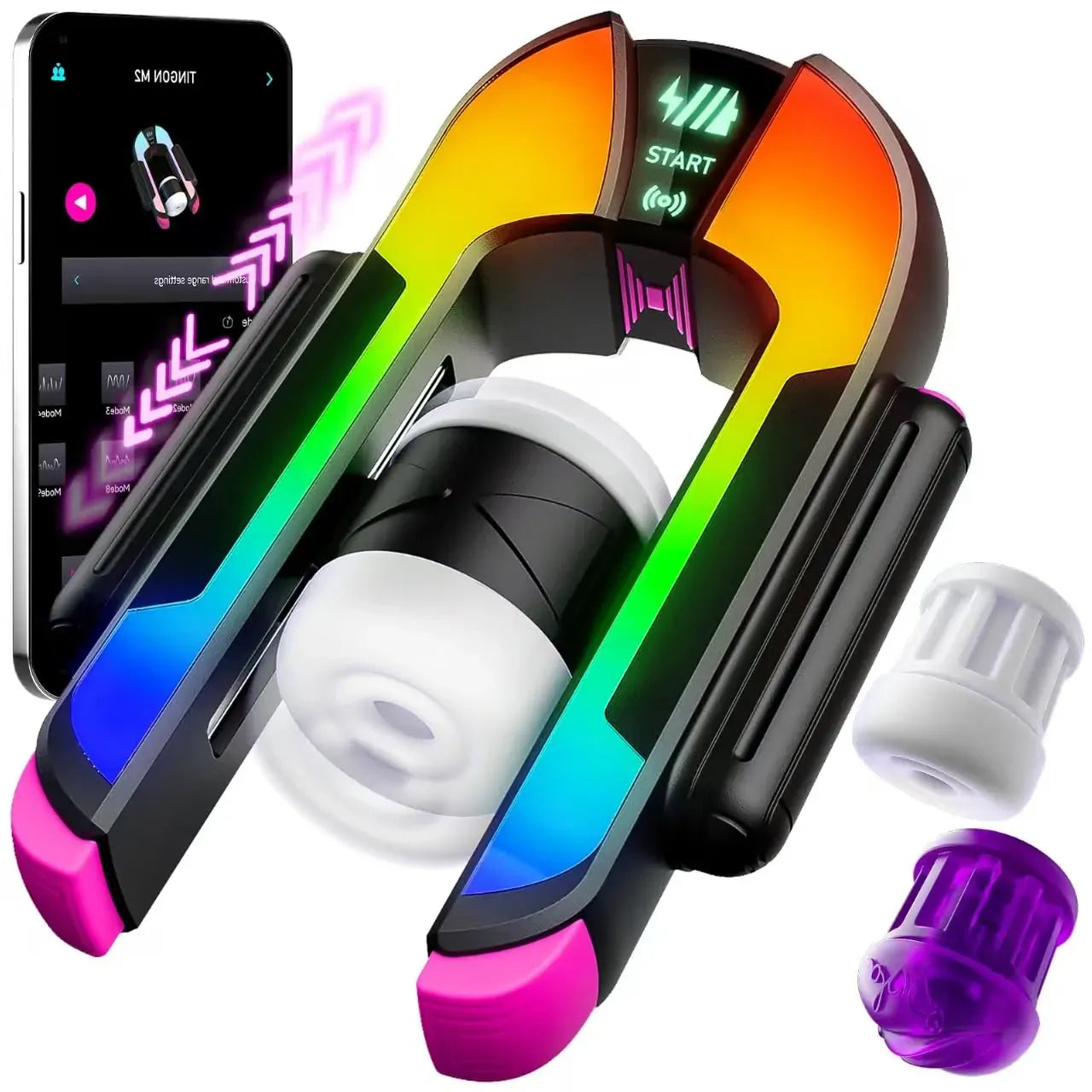 XT17: Automatic Masturbator with App Control, Burst Mode & 4 Stroke Levels