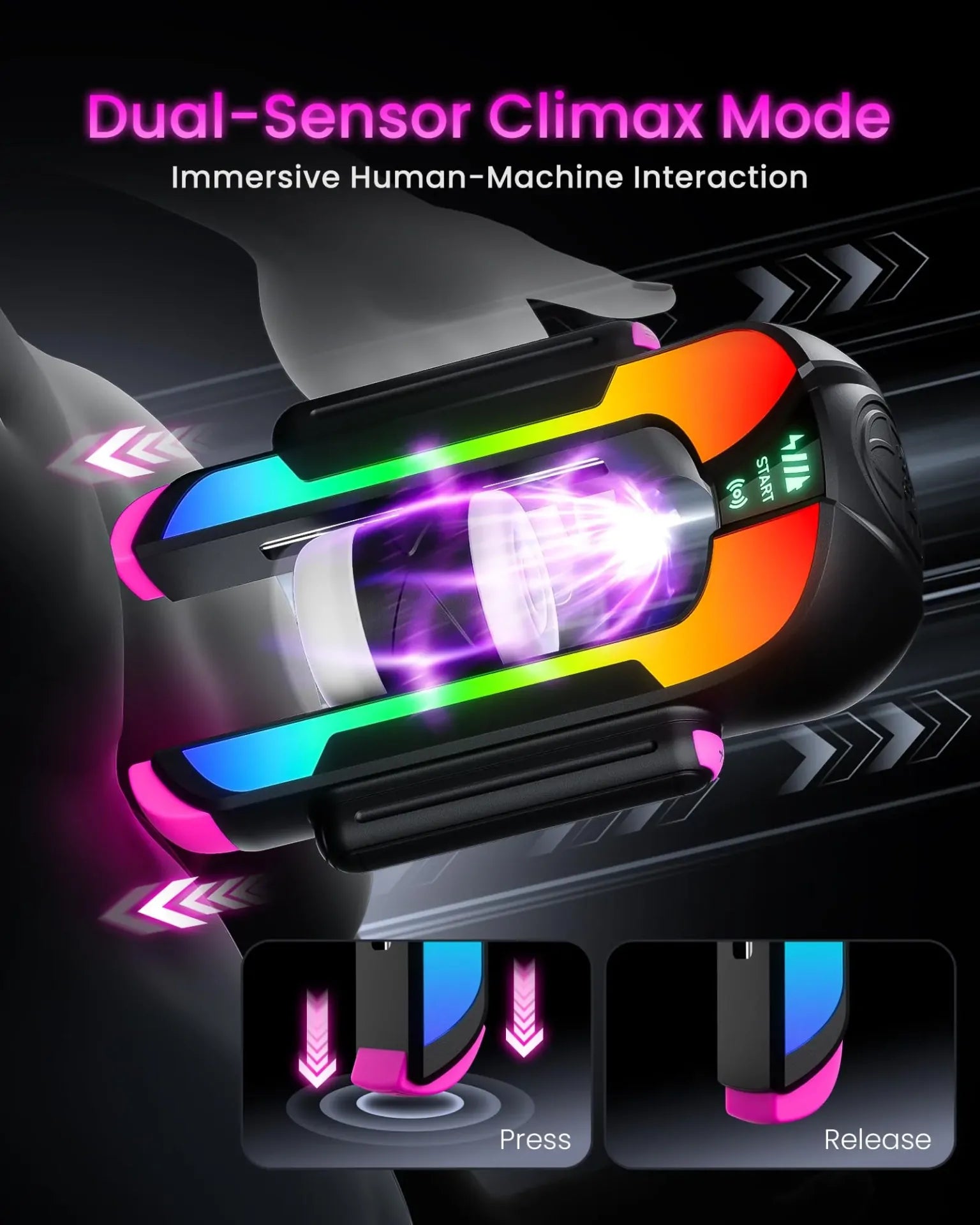 XT17: Automatic Masturbator with App Control, Burst Mode & 4 Stroke Levels