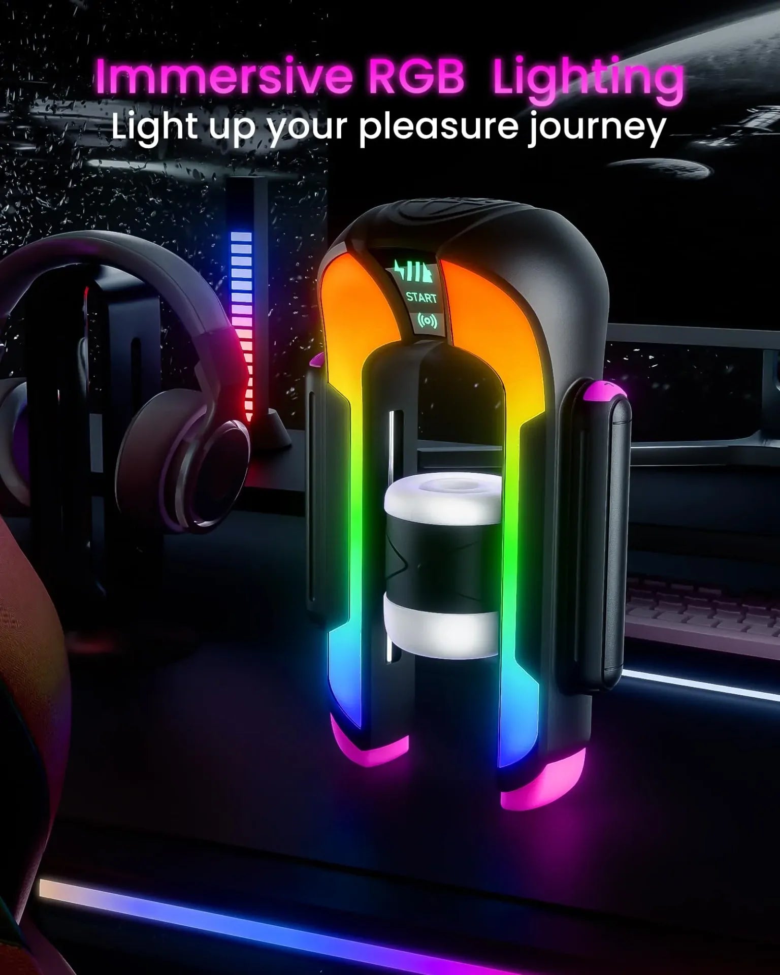 XT17: Automatic Masturbator with App Control, Burst Mode & 4 Stroke Levels