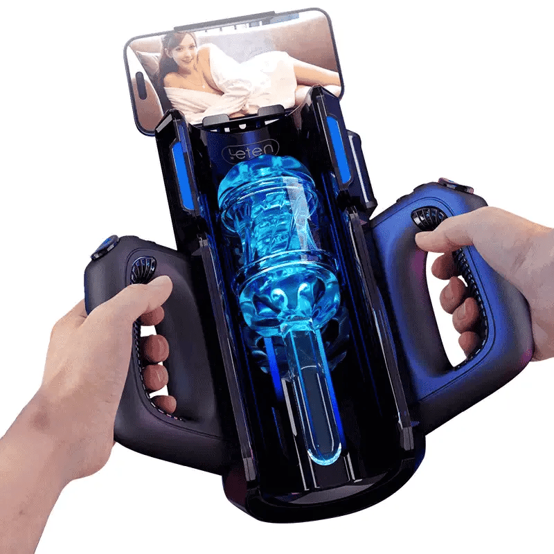 XT5: Auto Masturbator with 700 SPM Motor, Dual Sleeves & Phone Holder