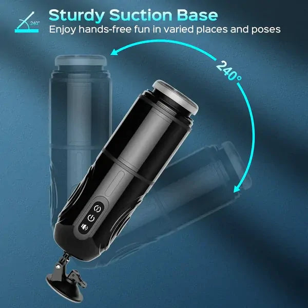 XR12: Blowjob Machine with Thrusting, Rotation & Suction Base