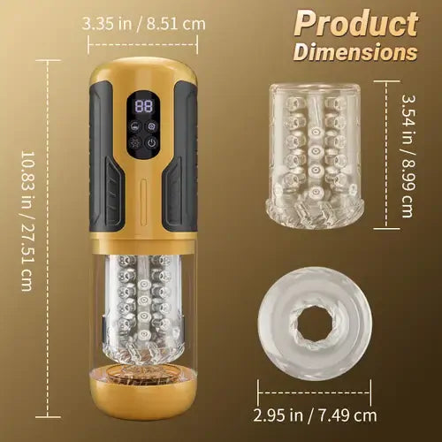 XR15: Blowjob Machine with Thrusting, Rotation, Licking & Vibration