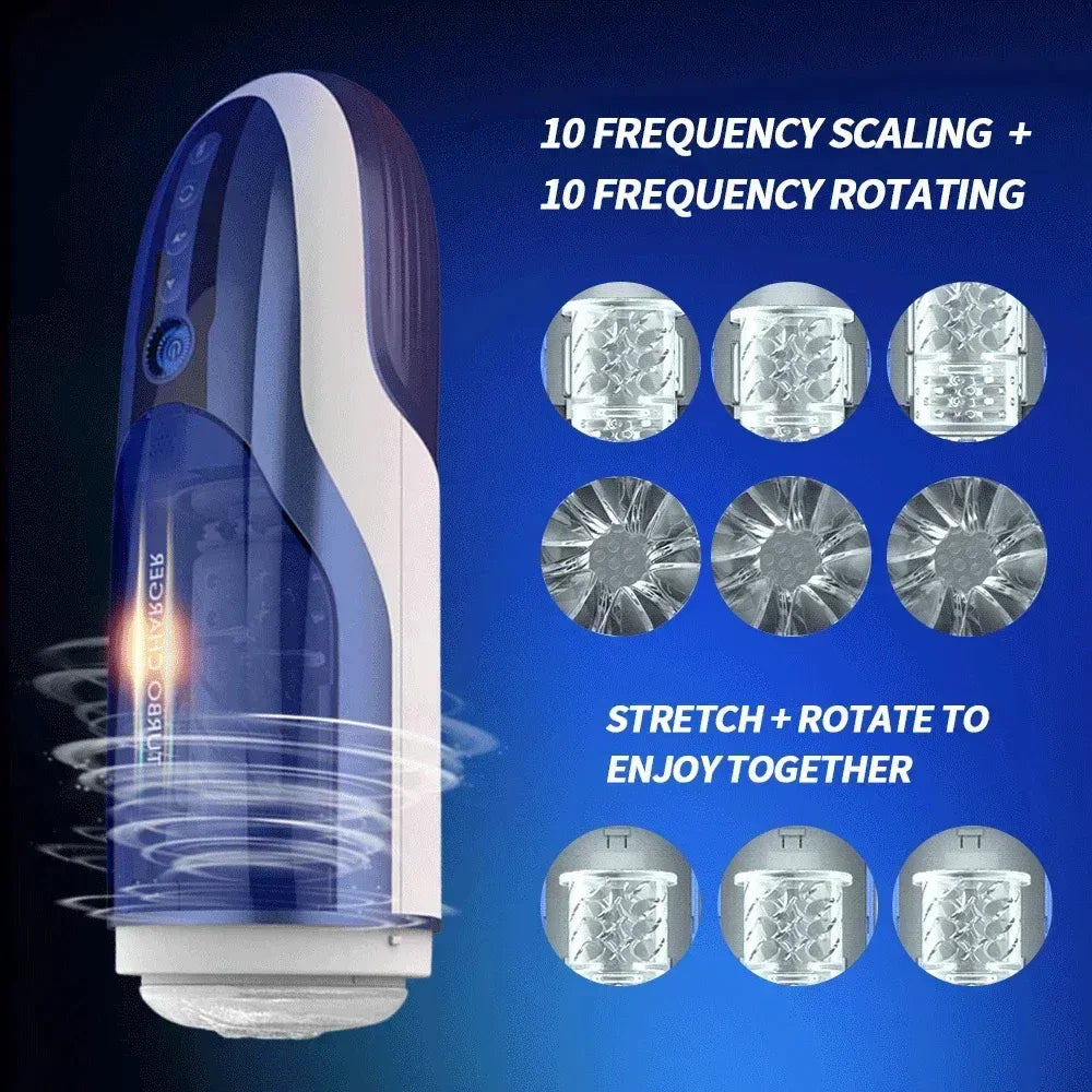 XR9: Blowjob Machine with High-Speed Thrusting Rotation