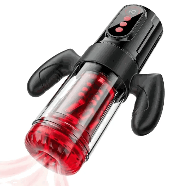 XS5: Blowjob Machine with Sucking, Rotating, Thrusting & Handle
