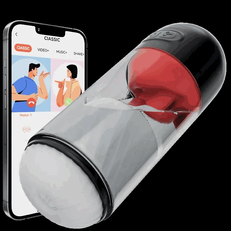 XR10: Blowjob Machine with App Control, Tongue & Fully Waterproof