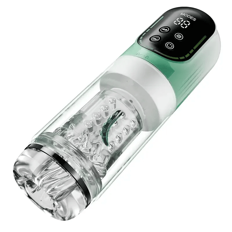 XR4: Blowjob Machine 5 in 1 Sucking Rotating Thrusting Vibrating Waterproof