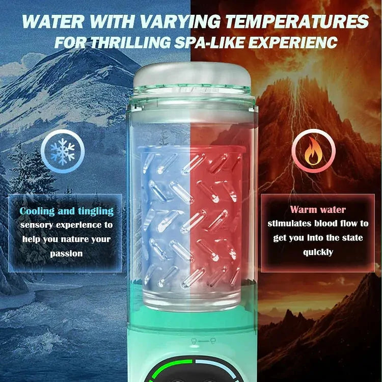 XR4: Blowjob Machine 5 in 1 Sucking Rotating Thrusting Vibrating Waterproof