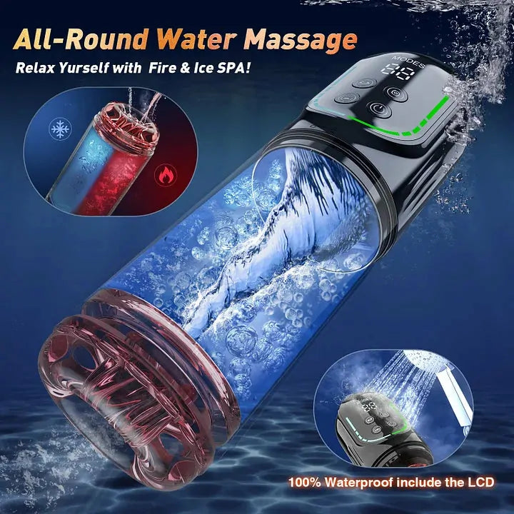 XR4 Pro: Blowjob Machine with App Control, Multi-Action Power & Waterproof Design