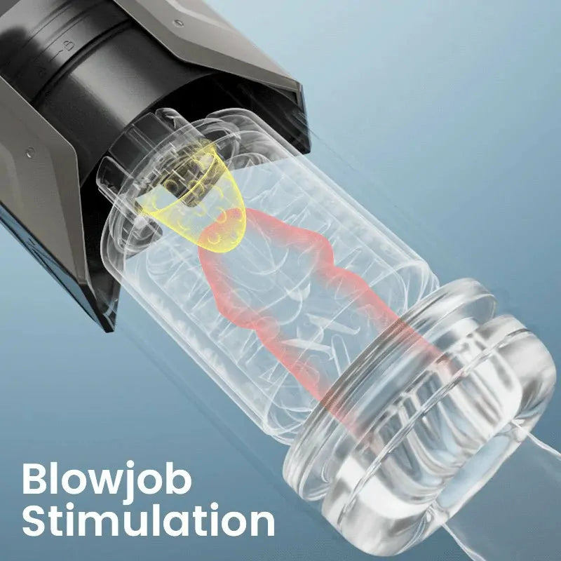 XT20: Blowjob Machine with Sucking, Rotation, Thrusting & Vibration