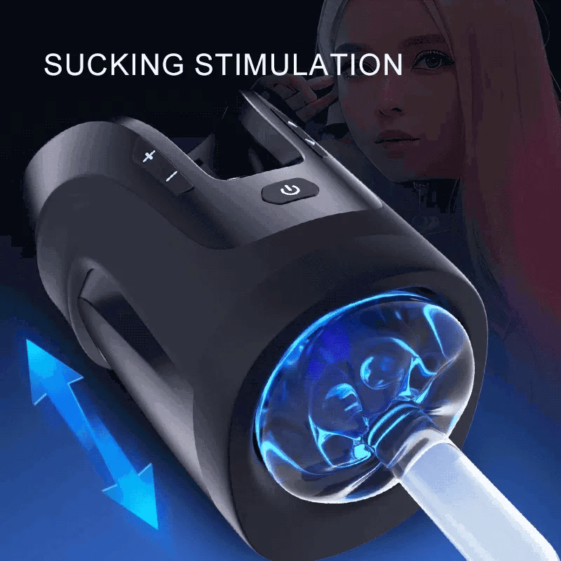 XT5 Mini: Male Masturbator with 600 SPM Motor, Dual Sleeves & 100 Patterns