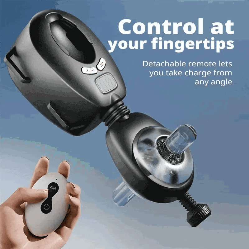 XT11: Male Masturbator with Wearable Strap, Remote Control & 9 Vibes