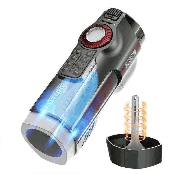 XT7 Pro: Male Masturbator with Airbag Massage, Heated Base & Dual Sleeves
