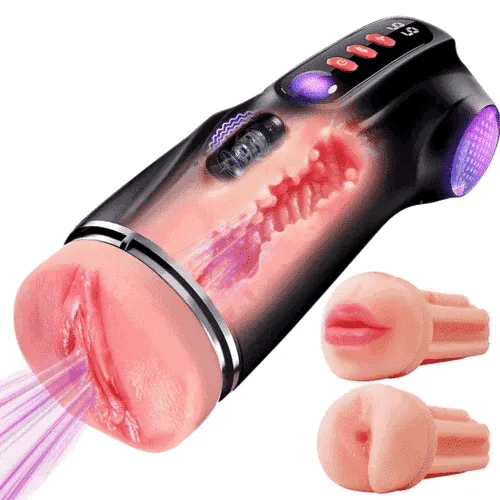 XV11: Male Masturbator with 3 Realistic Sleeves, Suction & App Control
