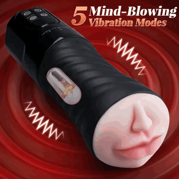 XV5: Male Masturbator with Oral Suction, Vibration & Remote Control