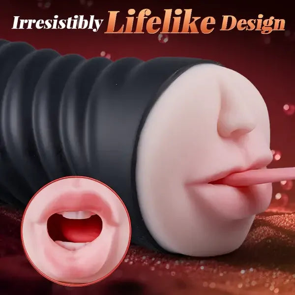 XV5: Male Masturbator with Oral Suction, Vibration & Remote Control