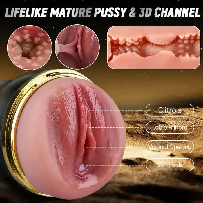 XV6: Male Masturbator with Power Suction, Tight Entry & Vibration
