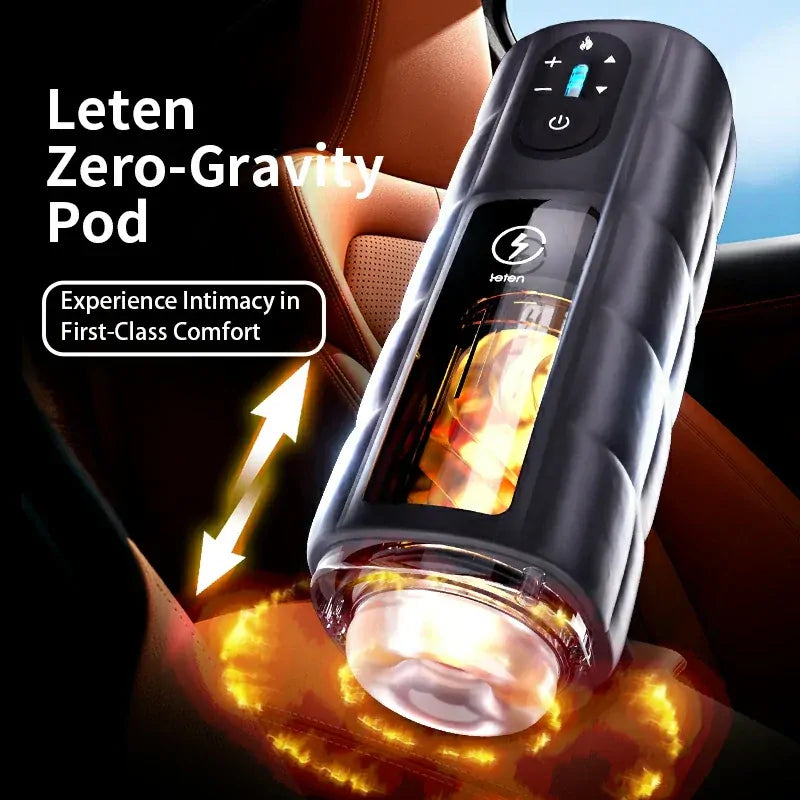 XT8 Pro: Male Stroker with 360° Heating, 550 SPM Thrusting & Vibration
