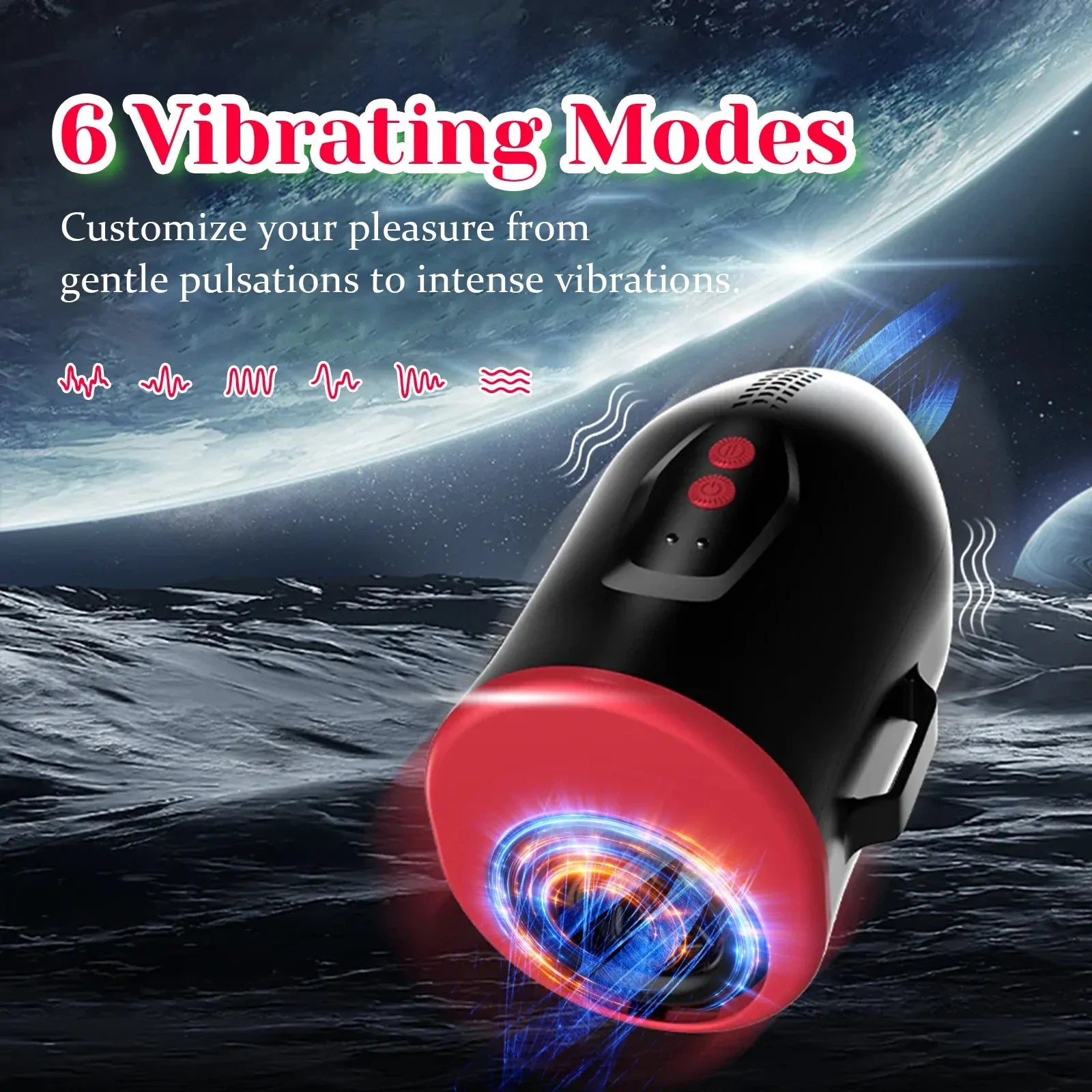XT22: Male Stroker with Wearable Strap, App Control & 6 Motion Modes