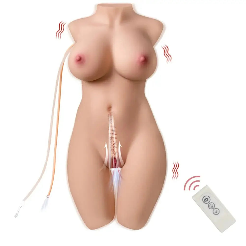 Alethea: 9.2 kg Automatic Sex Doll with Pulsing Suction & Vibration