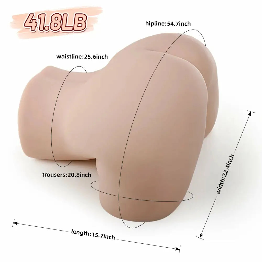 Minara: 19 kg Ultra-Soft BBW Sex Doll Ass with Jelly-Like Curves