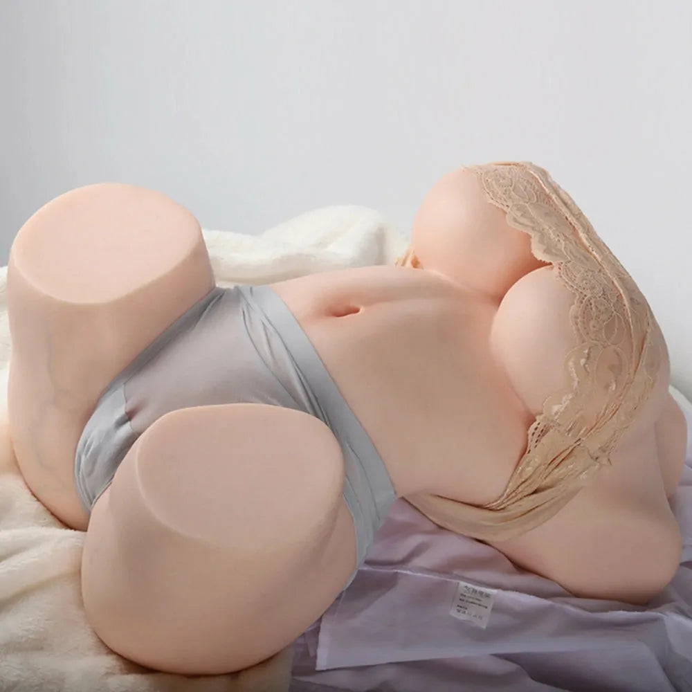 Lily: 13.5 kg Petite Silicone Torso with Gel Breasts & Bubble Butt