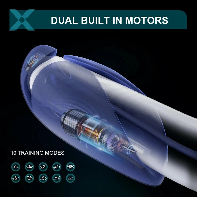 XG6: Dual-Motor Glans Trainer with 10 Modes & Urethral Sound