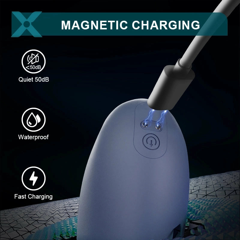 XG6: Dual-Motor Glans Trainer with 10 Modes & Urethral Sound